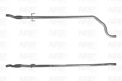 Tubo de escape Fiat GRANDE PUNTO · Fiat PUNTO EVO
