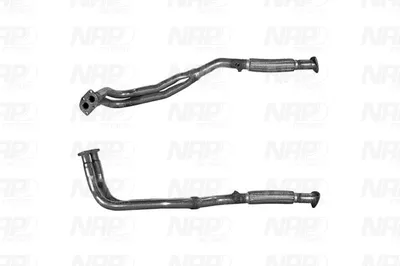 Tubo de escape Fiat TEMPRA · Fiat TEMPRA S.W. · Fiat TIPO