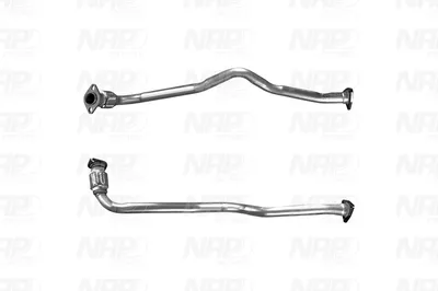 Tubo de escape Opel ASTRA F Saloon · Opel ASTRA F Hatchback · Opel VECTRA A