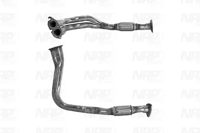 Tubo de escape Opel ASTRA F Saloon · Opel ASTRA F Hatchback · Opel VECTRA A