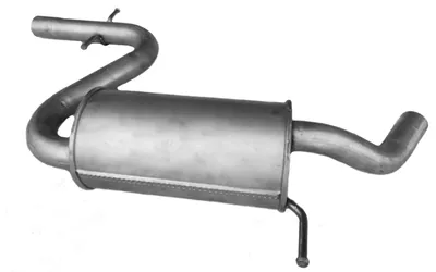 silenciador del medio Audi A3 · Vw GOLF V · Seat ALTEA