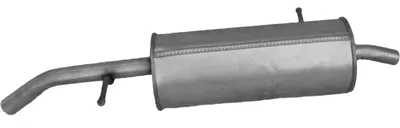 Silenciador posterior Citroën C3 I · Citroën C2 · Citroën C2 ENTERPRISE