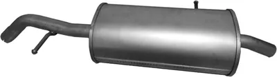 Silenciador posterior Citroën C3 I · Citroën C2 · Citroën C3 Pluriel