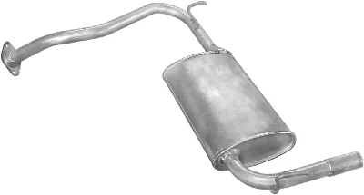 Silenciador posterior Mazda 323 C V · Mazda 323 F V · Mazda 323 P V