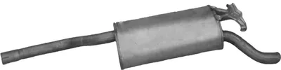 Silenciador posterior Mercedes-Benz 124 Saloon · Mercedes-Benz 124 Coupe · Mercedes-Benz E-CLASS