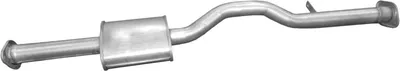 silenciador del medio Mitsubishi L200