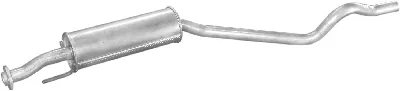 silenciador del medio Opel ASTRA F Hatchback · Opel ASTRA F Saloon · Vauxhall ASTRA Mk III Hatchback