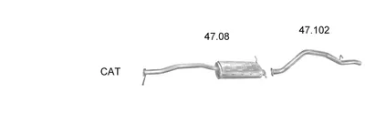 Sistema de gases de escape Kia SPORTAGE SUV · Kia SPORTAGE VAN
