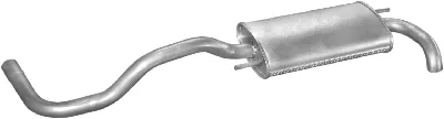 Silenciador posterior Seat IBIZA II