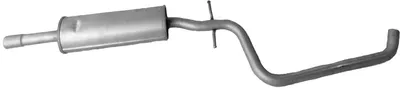 silenciador del medio Vw GOLF V · Vw GOLF PLUS V · Vw GOLF VI