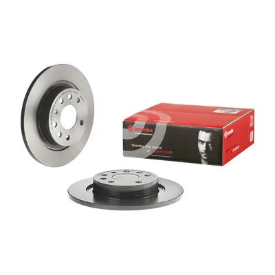 Bremsscheibe hinten beschichtet Brembo voll 278 Ø mm