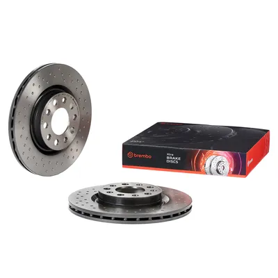 Bremsscheibe Brembo XTRA-LINE hinten innenbelüftet beschichtet 292 Ø