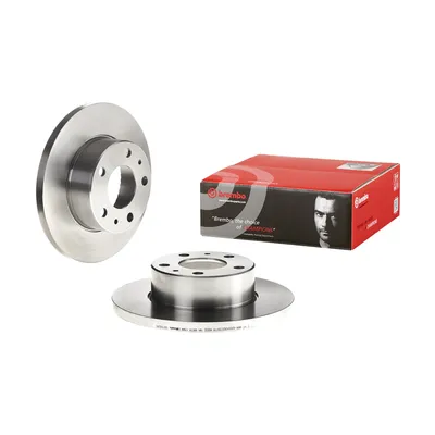 Bremsscheibe hinten voll mit ABS Brembo