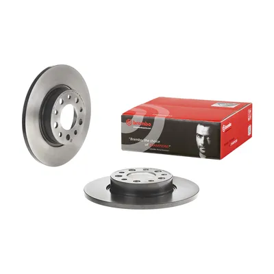 Bremsscheibe hinten beschichtet voll Brembo 278 Ø