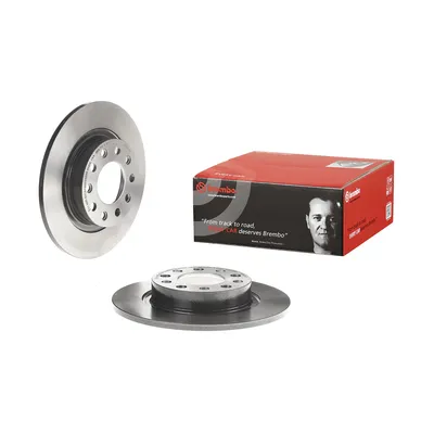 Bremsscheibe hinten beschichtet voll 264 Ø Brembo