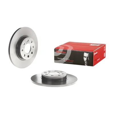 Bremsscheibe vorn beschichtet voll 257 Ø D=12 mm Brembo