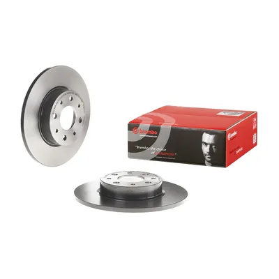 Bremsscheibe hinten beschichtet voll Brembo 251 Ø D=10 mm