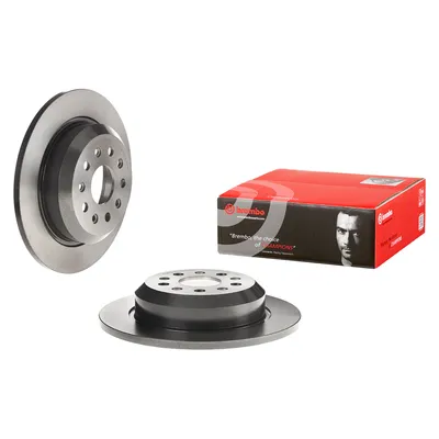 Bremsscheibe hinten beschichtet