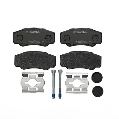 Bremsklötze hinten inkl. Zubehör Brembo