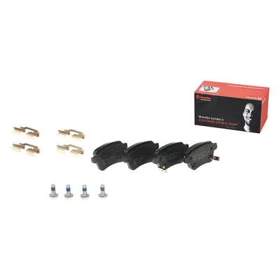 Bremsklötze hinten mit Zubehör Brembo