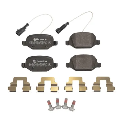 Bremsklötze hinten Brembo mit Zubehör