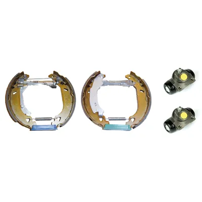 Bremsbackensatz hinten (Kit) mit ABS Brembo