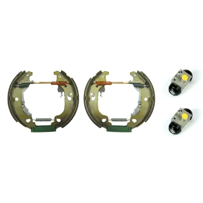 Bremsbackensatz hinten (Kit) vormontiert Brembo