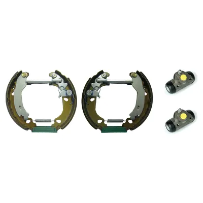 Bremsbacken hinten (Kit)vormontiert ohne ABS Brembo