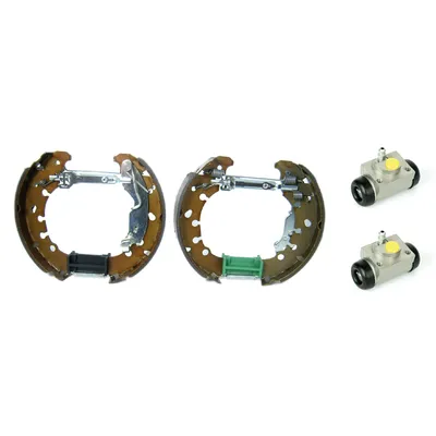 Bremsbacken hinten (Kit) vormontiert 203 Ø Brembo