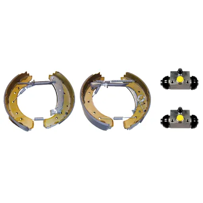 Bremsbacken hinten (Kit)vormontiert 254Ø Brembo