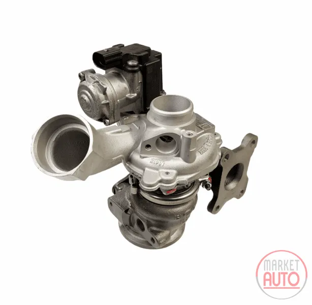 Turbocharger restored with space for temperature sensor (Stage-2 Hybrid (IHI))-LVN