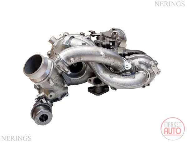 Twinturbo turbocharger Remanufactured (ККК)
