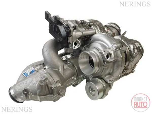 Twinturbo turbocharger new