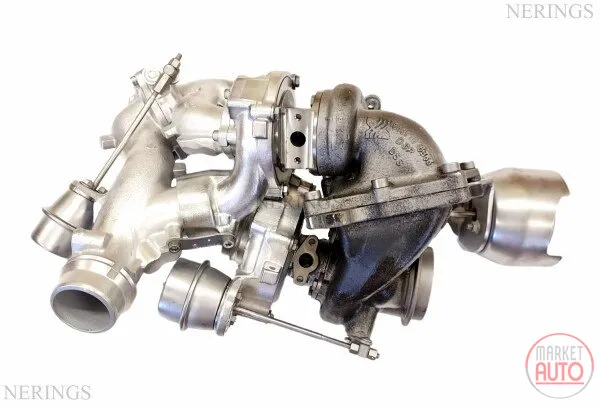 Twinturbo turbocharger Remanufactured (KKK)