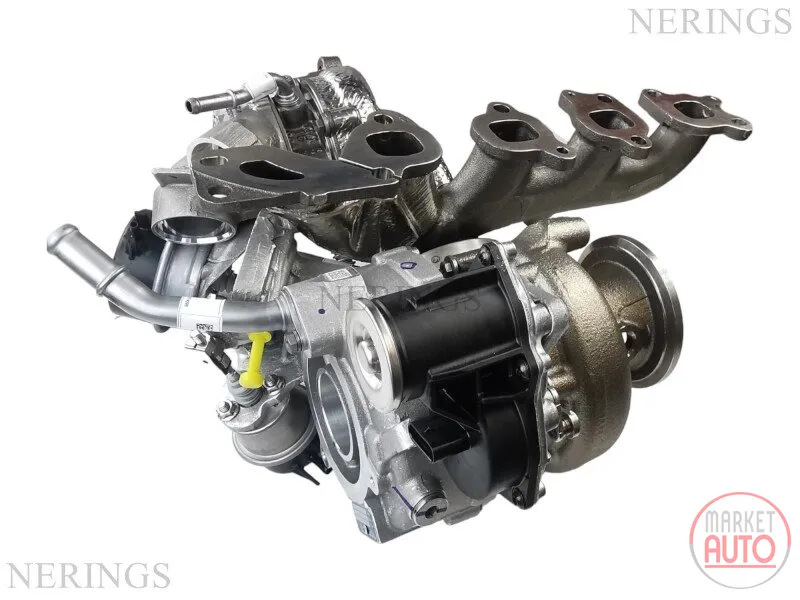 Twin turbocharger new original (Borgwarner-OEM)-DEBW