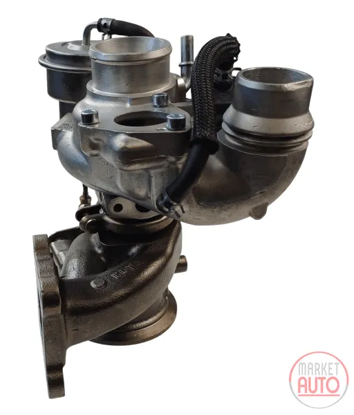 Turbocharger restored without electric valve (MITSUBISHI)