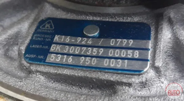 Turbocharger NEW (KKK) OEM-GBBM