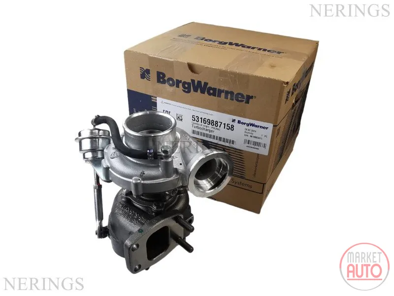 Turbocharger new (BorgWarner-OEM)-DEBW