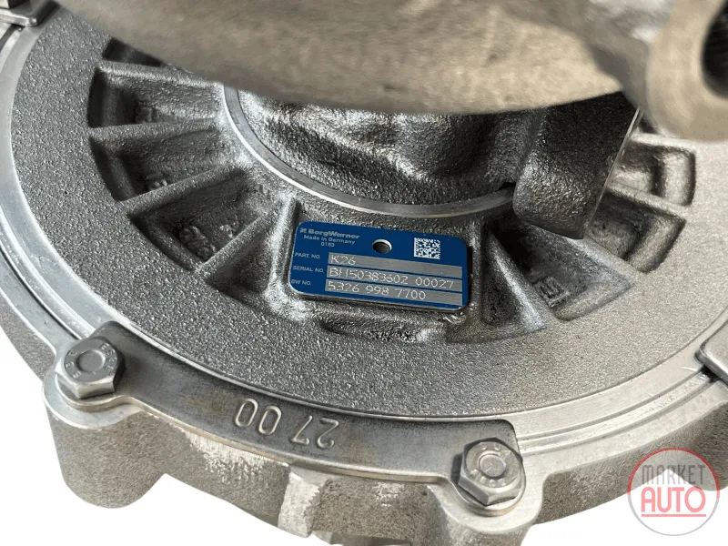 Turbocharger new (BorgWarner-OEM)-DEBW