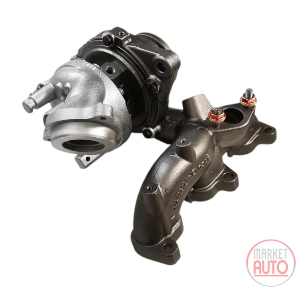 Turbocharger remanufactured without electronic turbo wastegate actuator (GARRETT)