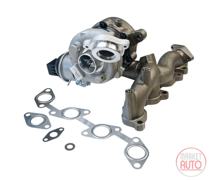 Turbocharger new (with rib on the aluminium)-NRGS