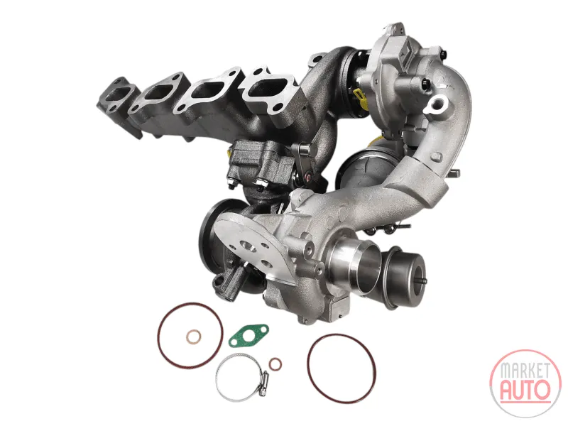 Turbocharger new with billet compressor wheels -NRGS