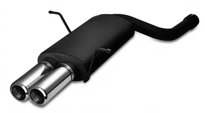 Terminal de escape deportivo BMW E46 6 cyl single inlet pipe, jedna rura dolotowa
