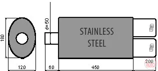 Silenciador deportivo